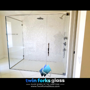 Frameless Shower Enclosures - Twin Forks Glass and Mirror - Hampton Bays Long Island New York