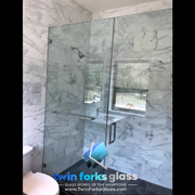 Frameless Shower Enclosures - Twin Forks Glass and Mirror - Hampton Bays Long Island New York