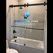 Frameless Shower Enclosures - Twin Forks Glass and Mirror - Hampton Bays Long Island New York