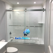 Frameless Shower Enclosures - Twin Forks Glass and Mirror - Hampton Bays Long Island New York