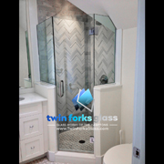 Frameless Shower Enclosures - Twin Forks Glass and Mirror - Hampton Bays Long Island New York