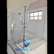 Frameless Shower Enclosures - Twin Forks Glass and Mirror - Hampton Bays Long Island New York