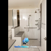 Frameless Shower Enclosures - Twin Forks Glass and Mirror - Hampton Bays Long Island New York