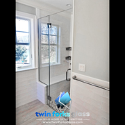 Frameless Shower Enclosures - Twin Forks Glass and Mirror - Hampton Bays Long Island New York