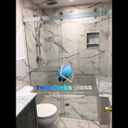 Frameless Shower Enclosures - Twin Forks Glass and Mirror - Hampton Bays Long Island New York