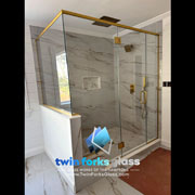 Frameless Shower Enclosures - Twin Forks Glass and Mirror - Hampton Bays Long Island New York