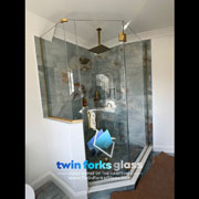 Frameless Shower Enclosures - Twin Forks Glass and Mirror - Hampton Bays Long Island New York