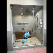 Frameless Shower Enclosures - Twin Forks Glass and Mirror - Hampton Bays Long Island New York