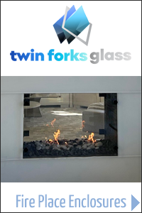 Fire Place Enclosures Gallery Portfolio - Twin Forks Glass and Mirror - Hampton Bays Long Island New York