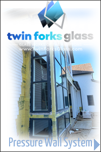 Pressure Wall System Gallery Portfolio - Twin Forks Glass and Mirror - Hampton Bays Long Island New York